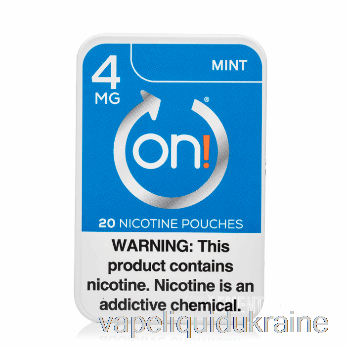 Vape Ukraine ON! Nicotine Pouches - MINT 4mg